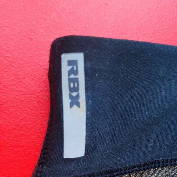 RBX leggings black with gold design women's size M - Picture 6 of 7